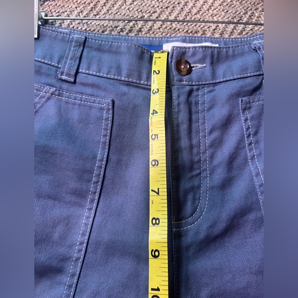 Old Navy Women's Wide Leg Utility Pants in Slate Blue/Wintery Waters Size 4 - Picture 11 of 14